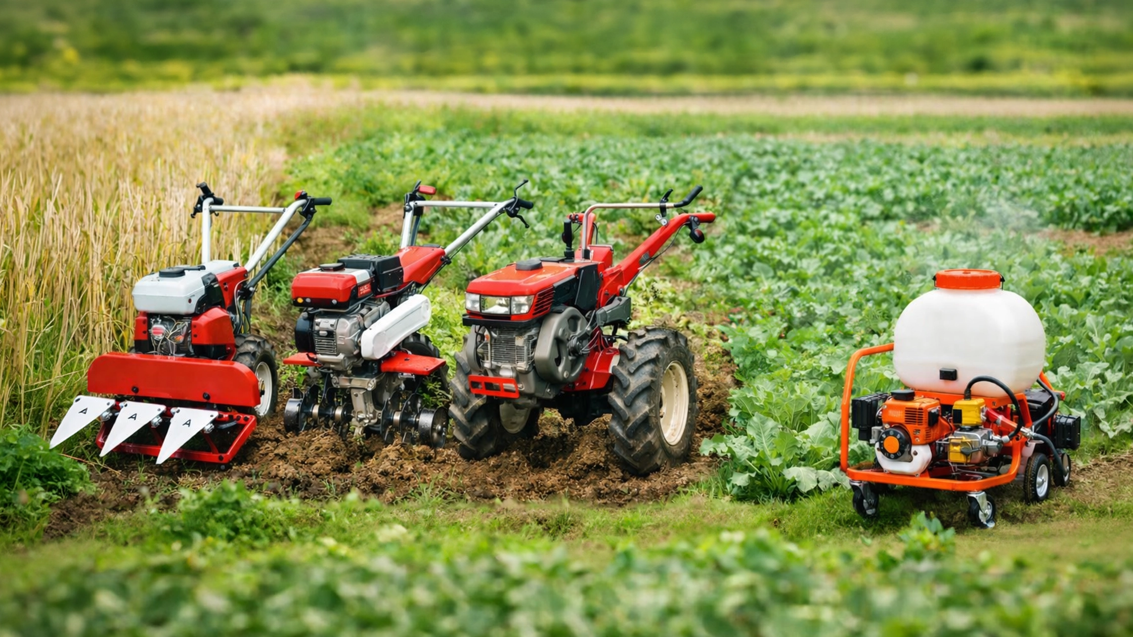 5 Common Compact Farm Machinery for Vegetable Farming